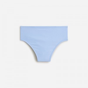 J.Crew High-rise bikini bottom Cornflower Blue Online | 86AVBKPGD