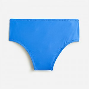 J.Crew High-rise bikini bottom Sail Blue Outlet Online | 78TVIUJXS