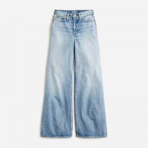 J.Crew High-rise superwide-leg jean Elliot Wash Clearance | 36LRNVWXH