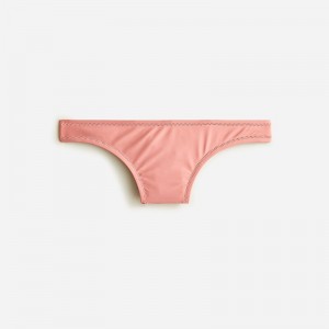 J.Crew Hipster full-coverage bikini bottom Warm Rose Clearance | 36UWHGVIB