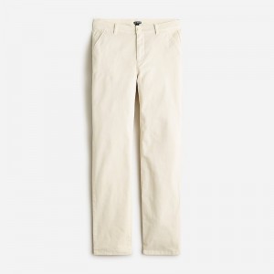 J.Crew Kate straight-leg pant in chino Natural Outlet | 98PDVSKZU