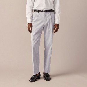 J.Crew Kenmare Relaxed-fit suit pant in Italian cotton pincord Navy White Factory Outlet | 50WODNERL