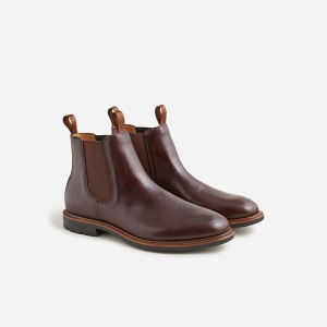 J.Crew Kenton Chelsea boots Brown Clearance | 49DNCUWIM