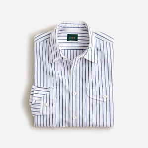 J.Crew Lightweight cotton two-pocket workshirt David White Blue Online | 89KBLJDZT