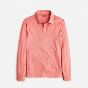 J.Crew Long-sleeve performance polo shirt with COOLMAX® technology Dusty Barn USA | 15GLZICTP