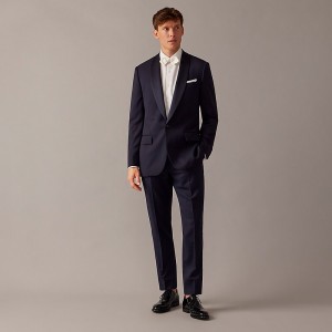 J.Crew Ludlow Slim-fit shawl-collar tuxedo jacket in Italian wool Navy Sale | 24WBYRLXM