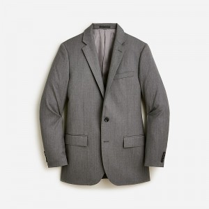 J.Crew Ludlow Slim-fit suit jacket with double vent in Italian wool Charcoal Factory Outlet | 57FRQZOCX