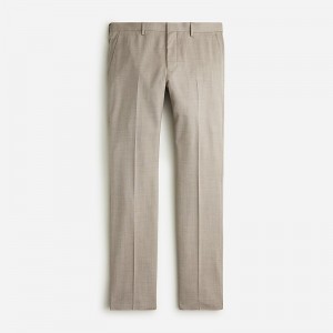 J.Crew Ludlow Slim-fit suit pant in Italian wool Heather Beige Clearance | 32GNETYAD