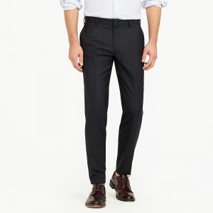 J.Crew Ludlow Slim-fit suit pant in Italian wool Hthr Charcoal Clearance | 31ZVTCOYW