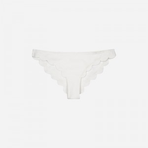 J.Crew MARYSIA Broadway bikini bottom White Clearance | 36SVNGDOY