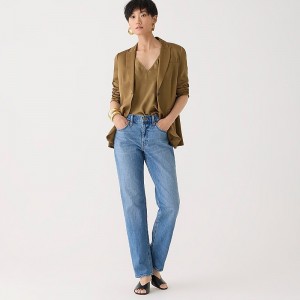 J.Crew Mid-rise '90s classic straight-fit jean Pheasant Wash Online | 85DJQIFTL