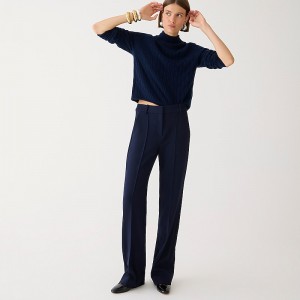 J.Crew Natalia pant in four-season stretch Navy Factory Promo | 60VCXBORM