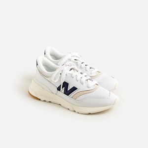 J.Crew New Balance® 997R sneakers White Navy Clearance | 32ZRMKGOB