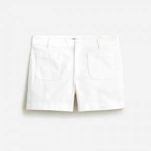 J.Crew New patch-pocket chino short White Online | 05ODCFXSA