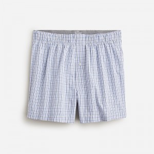 J.Crew Patterned boxers Window Space Blue USA | 14NLFHXOU