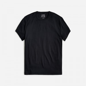 J.Crew Performance T-shirt with COOLMAX® technology Black Factory Outlet | 54RULXWPE