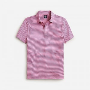 J.Crew Performance polo shirt with COOLMAX® Mauve Factory Promo | 68JLVKRCZ