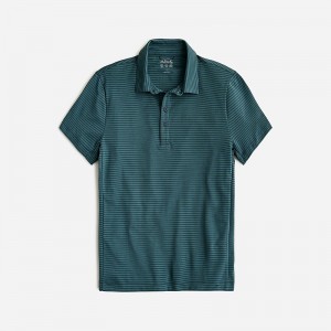 J.Crew Performance polo shirt with COOLMAX® Green Pilot Factory Outlet | 52DBQCNRM