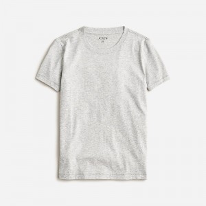 J.Crew Pima cotton relaxed T-shirt Grey Clearance | 40XTOREKS