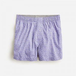 J.Crew Printed boxers Spring Field Floral Blu Factory Outlet | 59GENCHOV