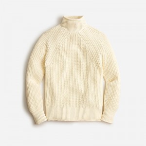 J.Crew Relaxed Rollneck™ sweater Linen Online | 06FUSZDYK