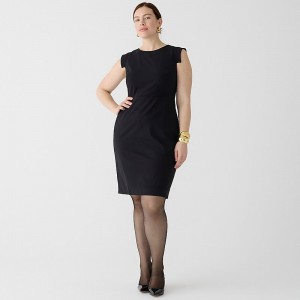 J.Crew Resume dress Black Factory Outlet | 58AISOYLD