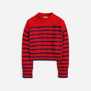 J.Crew Rollneck™ sweater Radiant Ruby Dark Eveni Clearance | 43ZUKVNJS