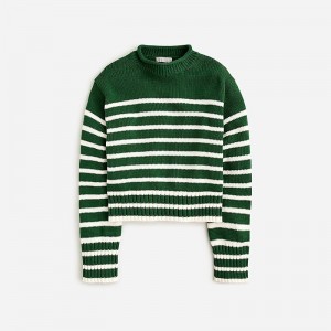 J.Crew Rollneck™ sweater Serene Spruce Antique W Outlet | 98FJPSUIW