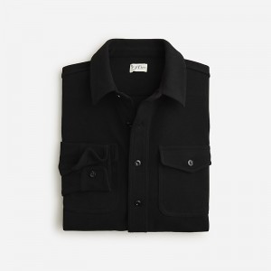 J.Crew Seaboard soft-knit shirt Black Online | 03EZNFMIQ