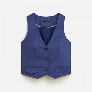 J.Crew Slim-fit vest in lightweight chino Royal Navy USA | 16YDCORPN