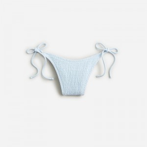 J.Crew Smocked string bikini bottom Fresh Air USA | 14RMSCKGN