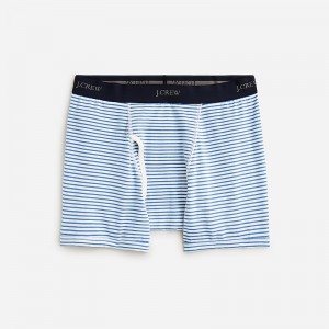 J.Crew Stretch 3" boxer briefs Blue Clearance | 47DHYMVFO