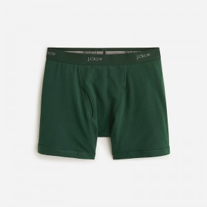 J.Crew Stretch 4" boxer briefs Dark Forest Factory Outlet | 59KVAUENY