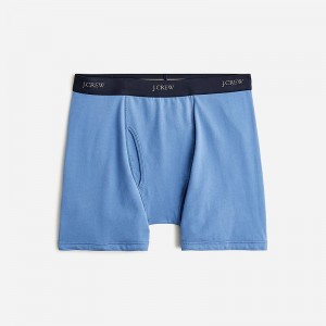 J.Crew Stretch 4" boxer briefs Delphinium Blue Clearance | 31TGJVFPX