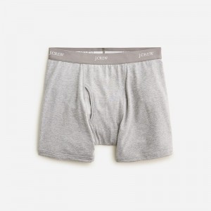 J.Crew Stretch 4" boxer briefs Hthr Graphite Clearance | 49KAQSTWL