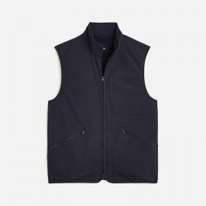 J.Crew Stretch tech vest Indigo Sale | 21BSDJZIT