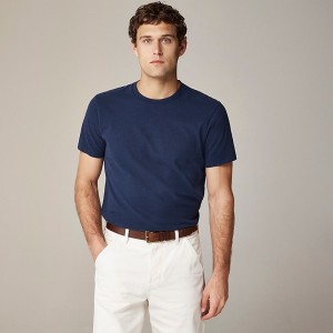 J.Crew Sueded cotton T-shirt Ultramarine USA | 19SGWDRBE