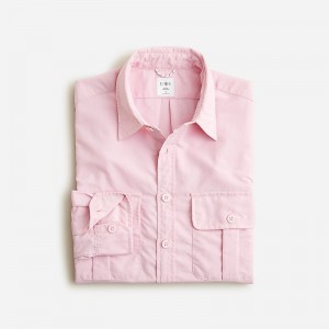 J.Crew Sun shirt in recycled nylon Pearl Pink Outlet | 94CHETBAN