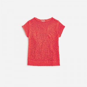 J.Crew Textured sweater-tee Poppy Factory Outlet | 59FPRGQKW