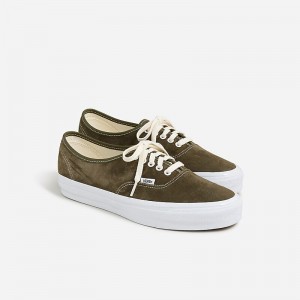 J.Crew Vans® Premium Authentic sneakers in suede Sea Turtle Outlet Online | 79JOWVEGY