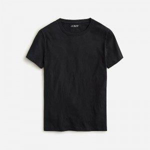 J.Crew Vintage jersey classic-fit crewneck T-shirt Black Sale | 21SVCBONK