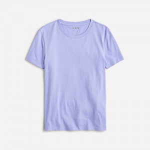 J.Crew Vintage jersey classic-fit crewneck T-shirt French Blue Clearance | 37BXSPKYM