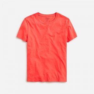 J.Crew Vintage jersey classic-fit crewneck T-shirt Bright Cerise Clearance | 45QUHZBGR