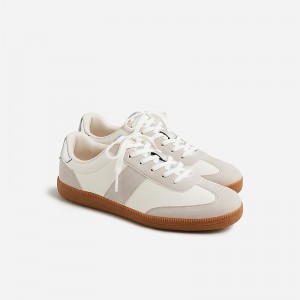 J.Crew field sneakers Ivory Metallic Multi Online | 03VKQGPWI