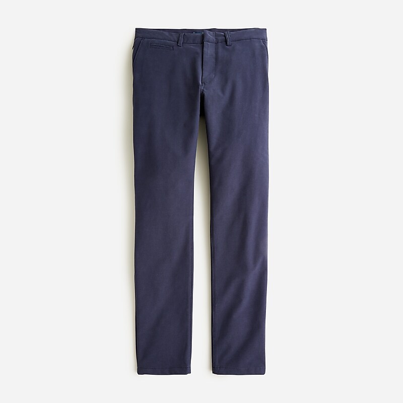 J.Crew 484 Slim-fit midweight tech pant Navy Clearance | 30ONMVTWX