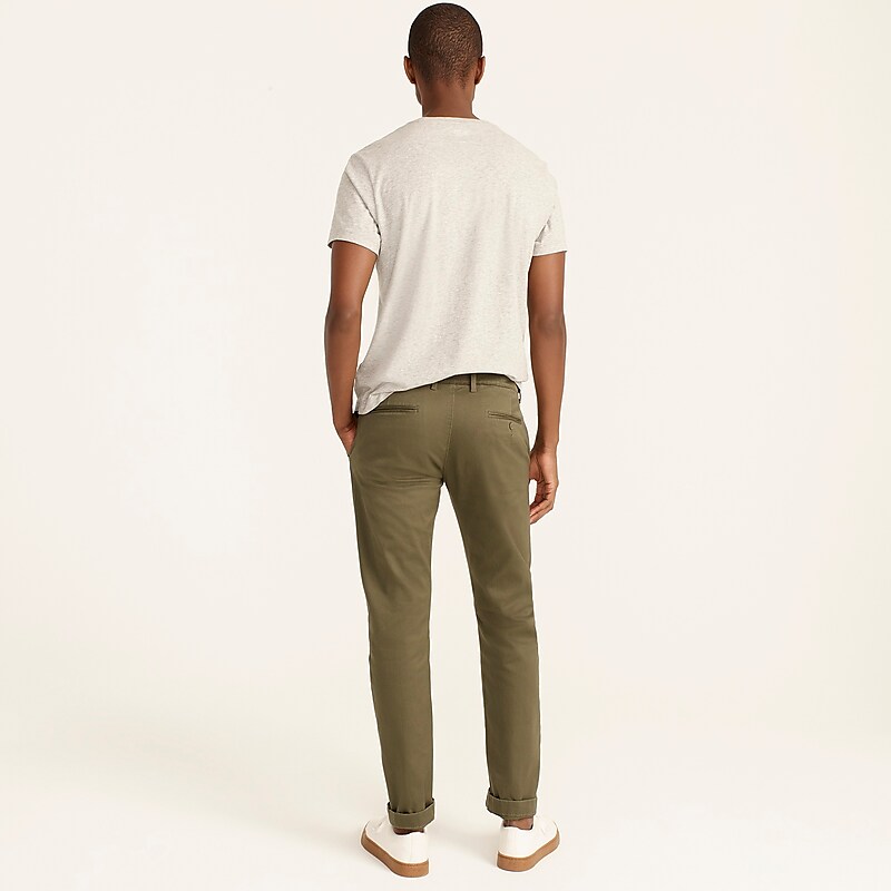 J.Crew 484 Slim-fit stretch chino pant Catskill Green Factory Outlet | 53VWLUQNF