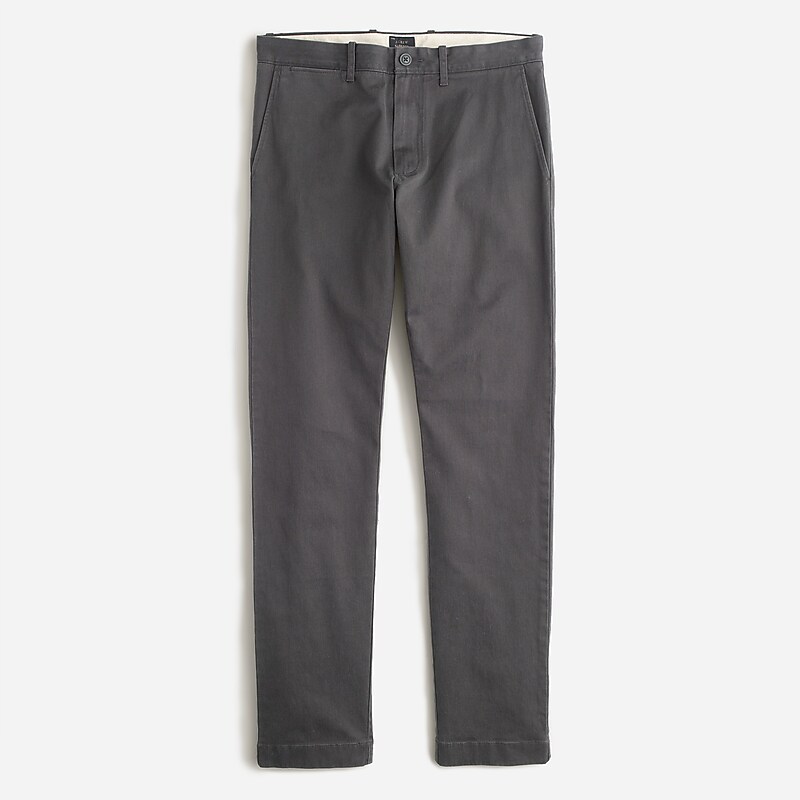 J.Crew 484 Slim-fit stretch chino pant Coal Grey Clearance | 40GZINHRQ