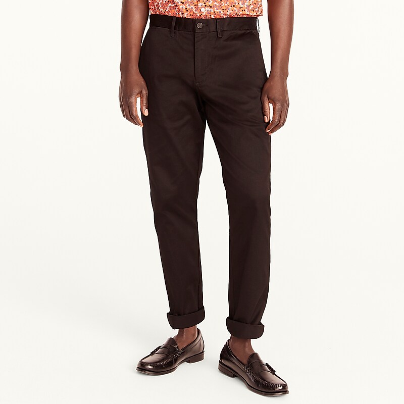 J.Crew 770™ Straight-fit stretch chino pant Black Factory Promo | 64TJROZPF