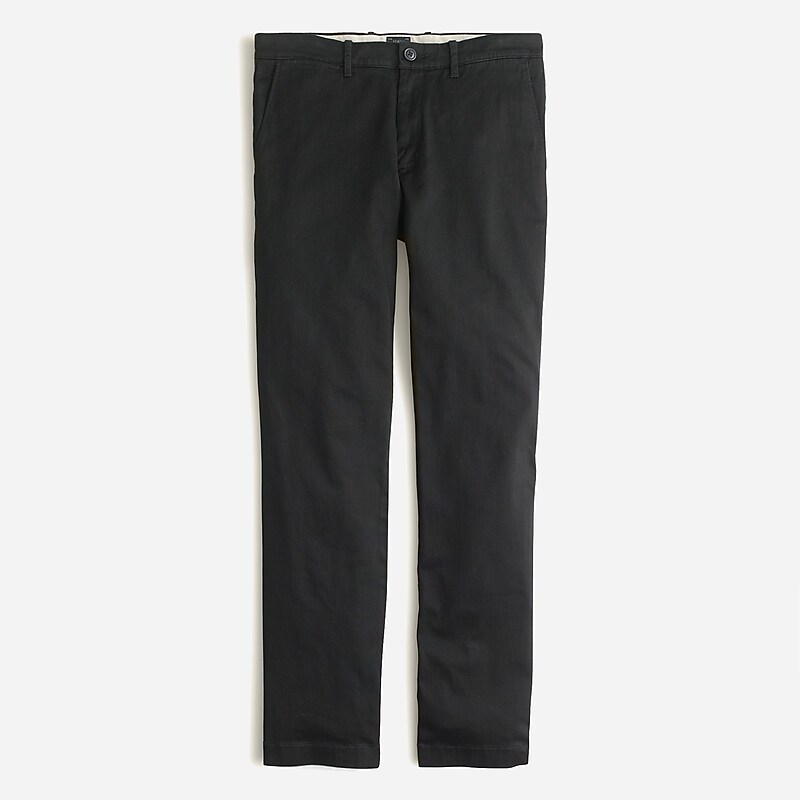 J.Crew 770™ Straight-fit stretch chino pant Black Factory Promo | 64TJROZPF