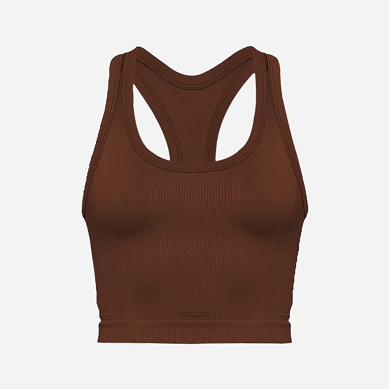 J.Crew Alala® barre racerback tank top Brown Outlet | 94VNCFYRM